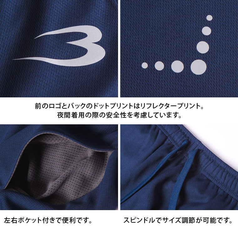 BM・DRY エアーメッシュ ハーフスリーブ