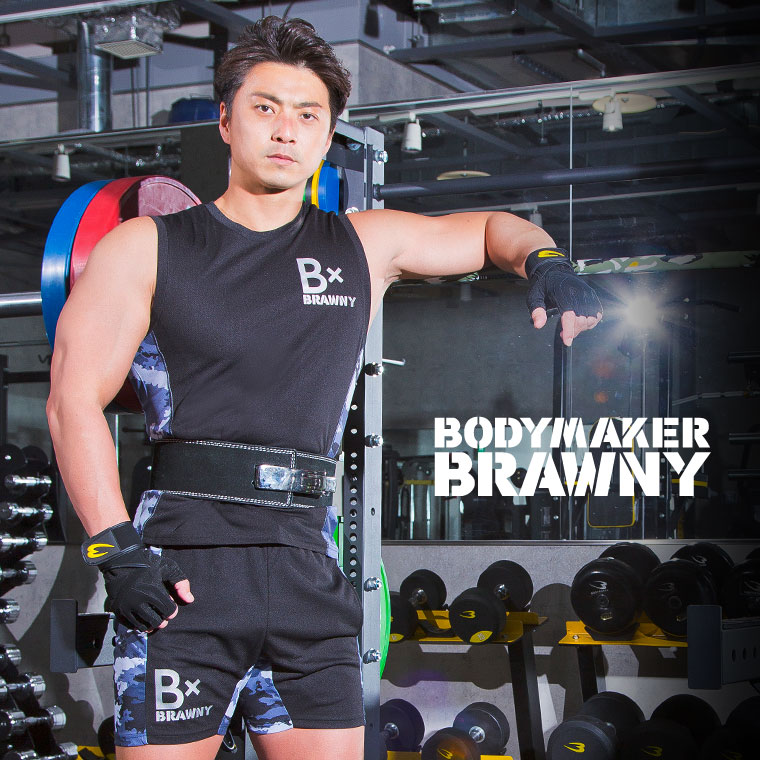 B×BRAWNY BM・GYM ウエアDRY ノースリーブ