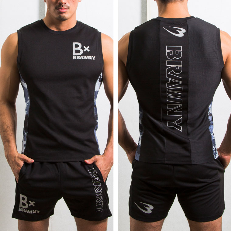 B×BRAWNY BM・GYM ウエアDRY ノースリーブ