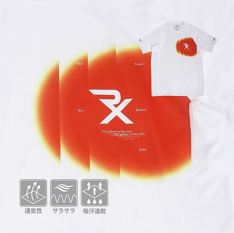 ＲＸ　ＤＲＹ　ＴＥＣＨ　ハーフスリーブ３　昇華