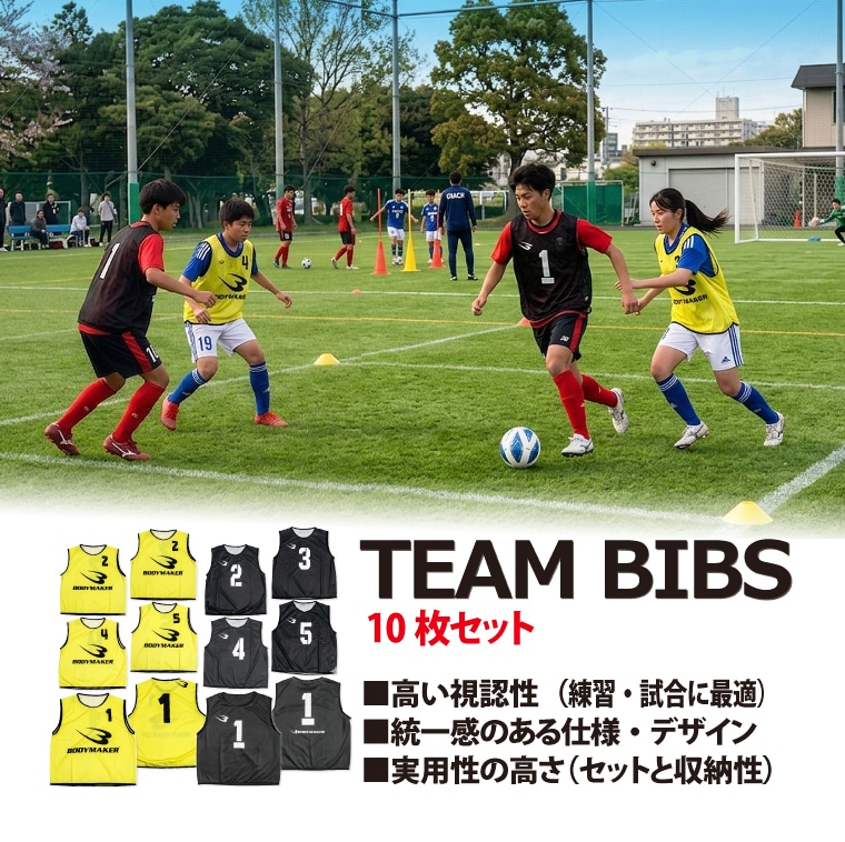 チームビブス（10枚セット）