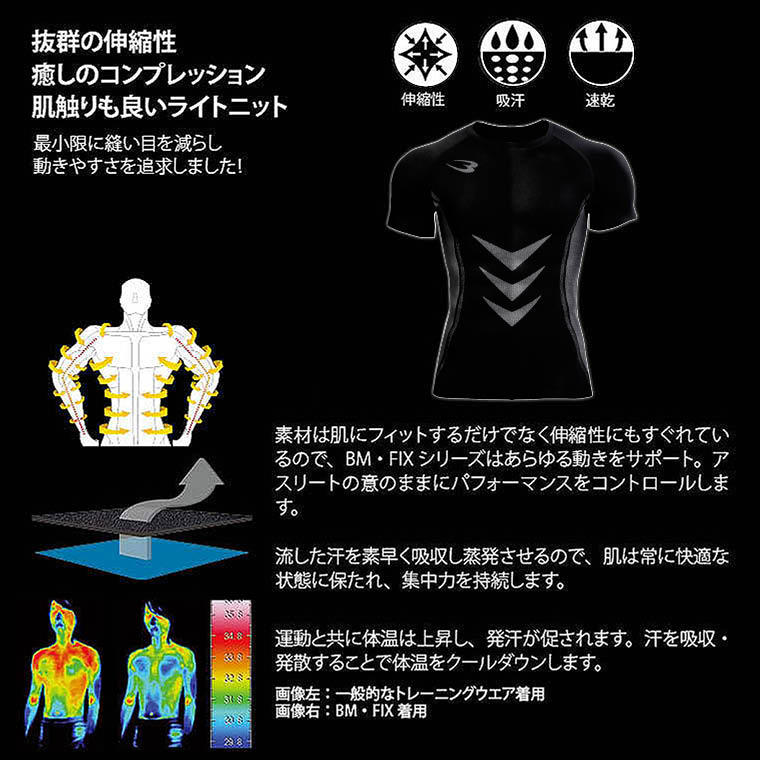 ストレスフリー ストレッチ 伸縮素材 体フィット