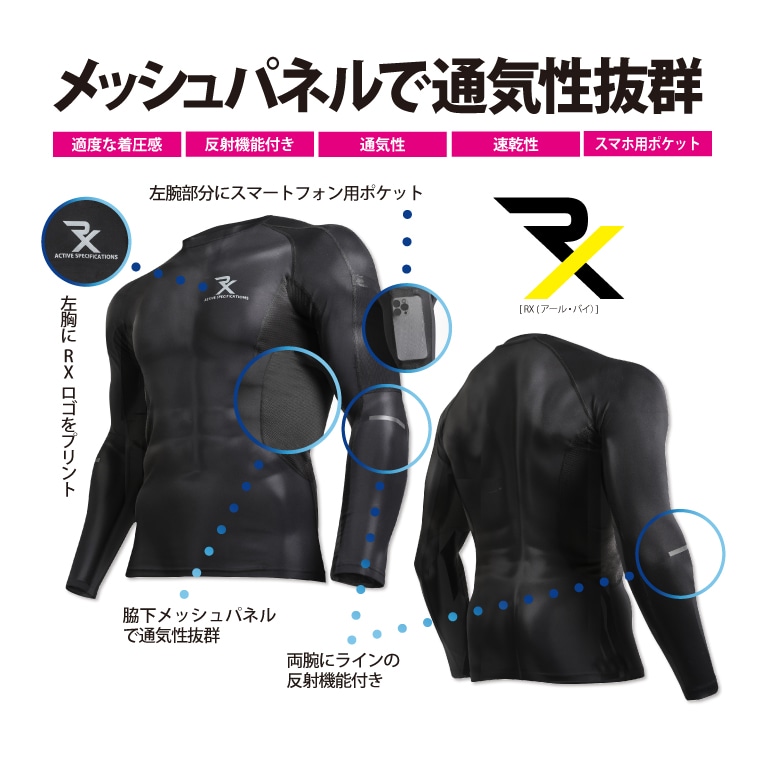 ＲＸ　コンプレッション　ロングスリーブ