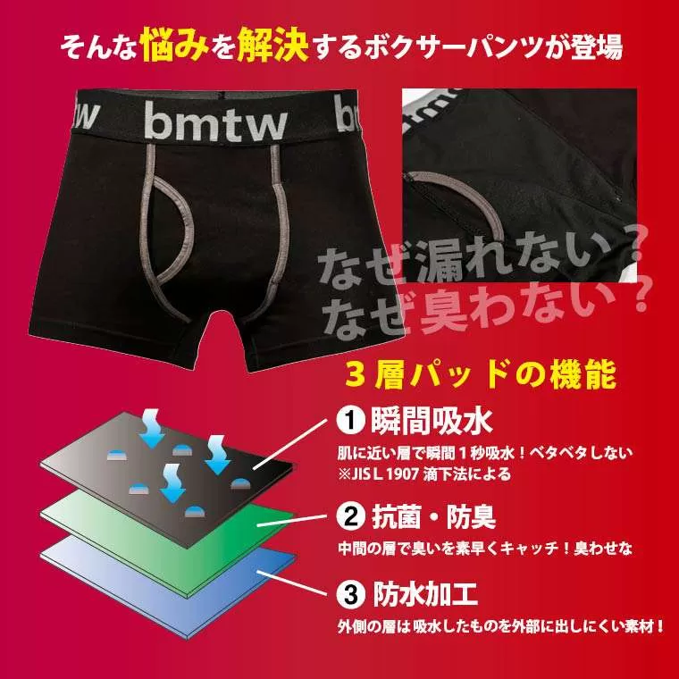 BM・PROTECTボクサーパンツ