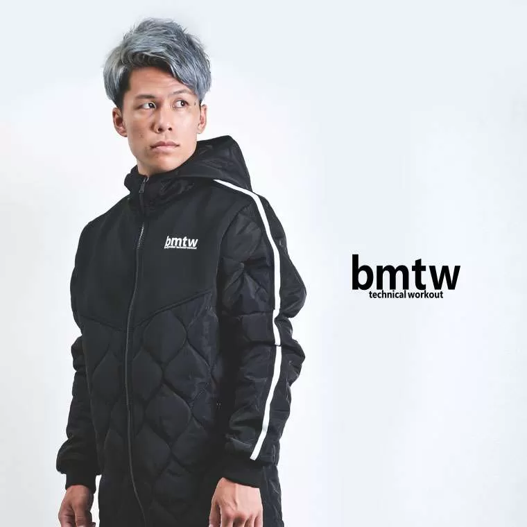 bmtw TECH キルティングパーカー