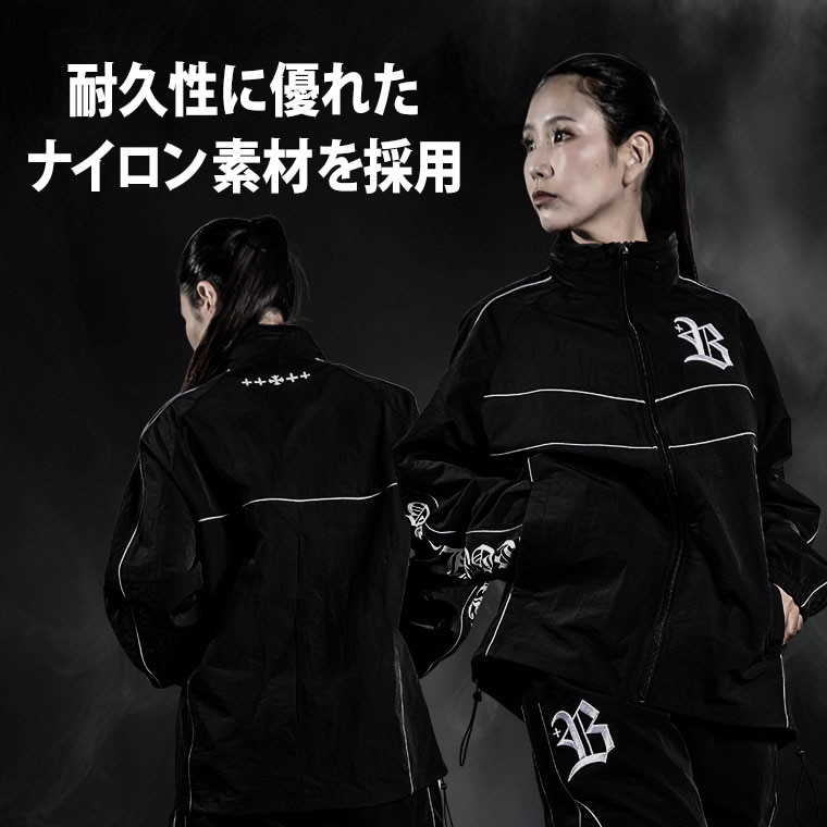 プラスＢ　ＮＹＬＯＮジャケットセットアップ１