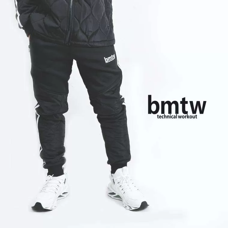 bmtw TECH キルティングロングパンツ