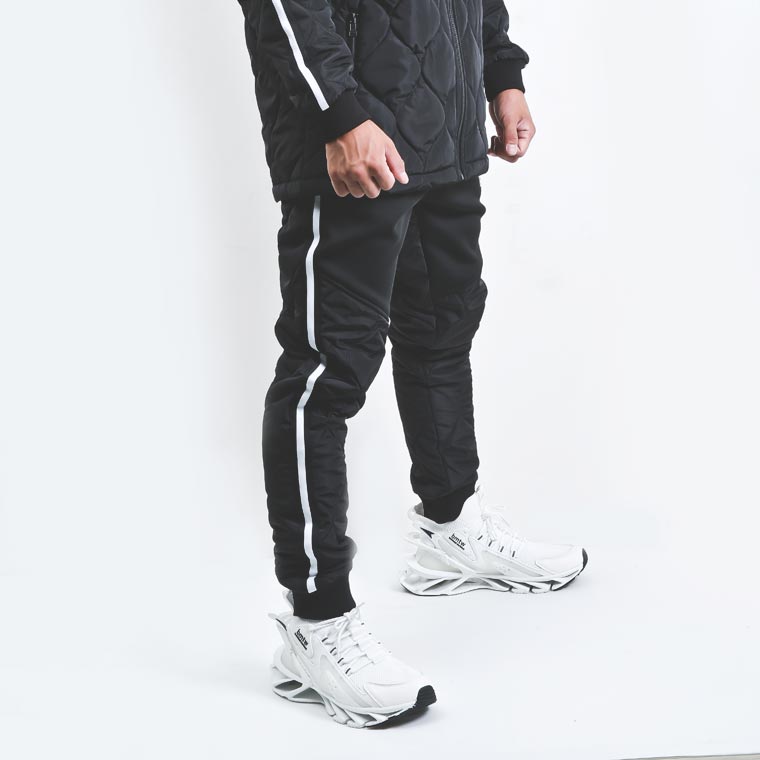 bmtw TECH キルティングロングパンツ