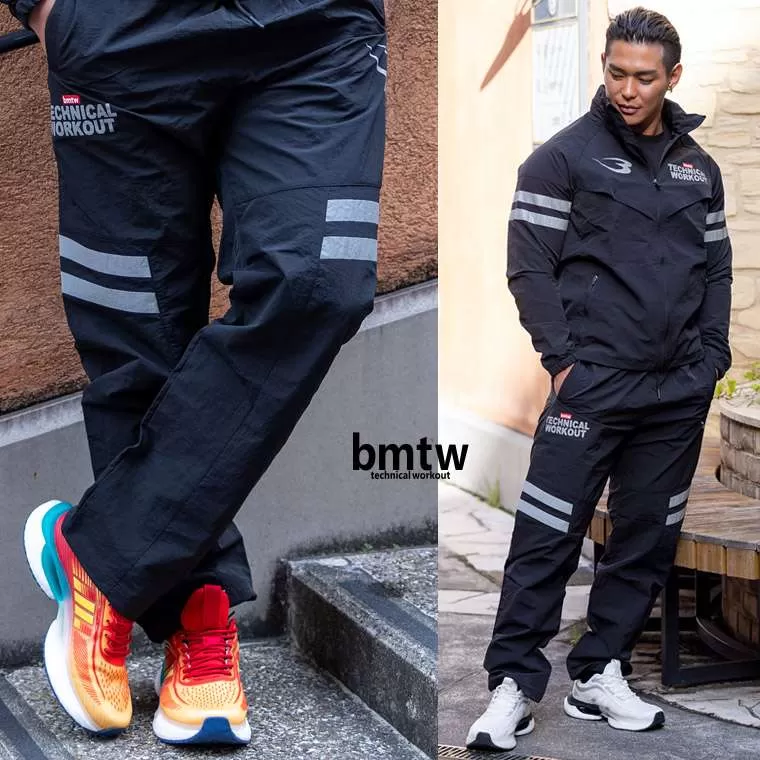 bmtw NYLON トレーニングロングパンツ1