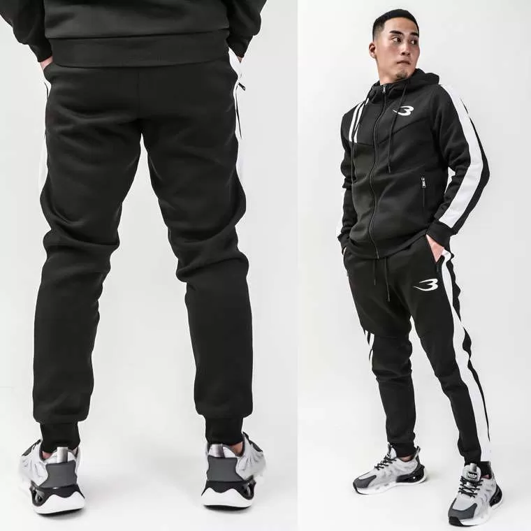 BM・TECH Bロゴロングパンツ1