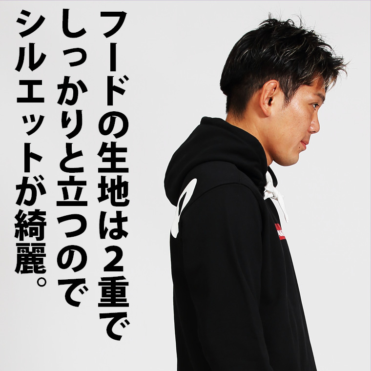 BOXロゴヘビースウェットフーディ
