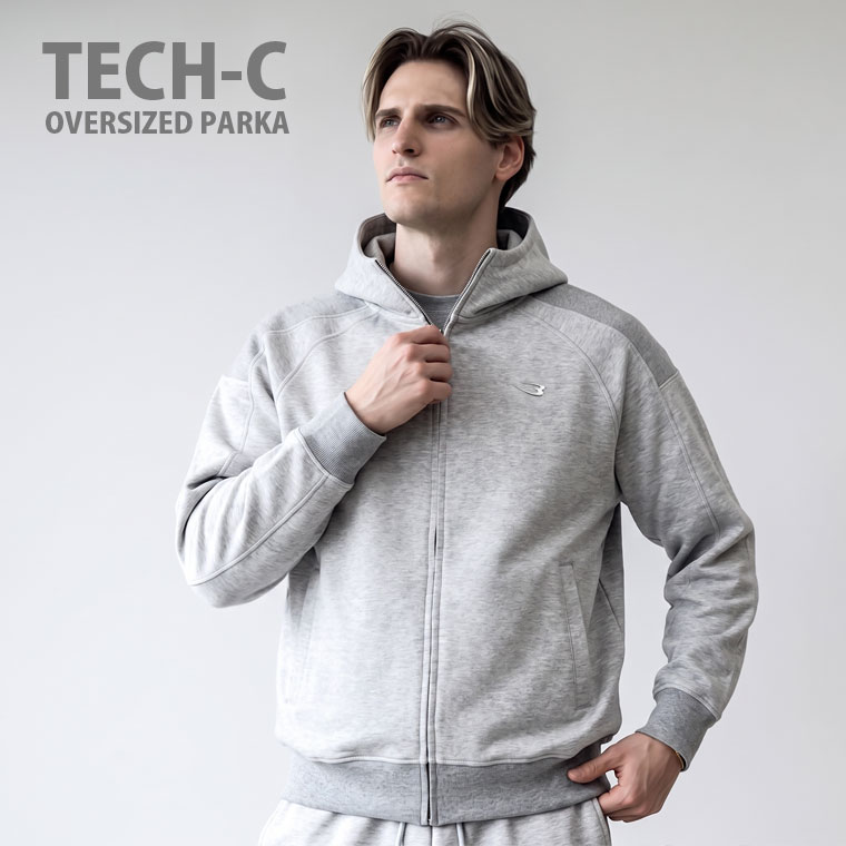 ＴＥＣＨ－Ｃ　オーバーサイズパーカー