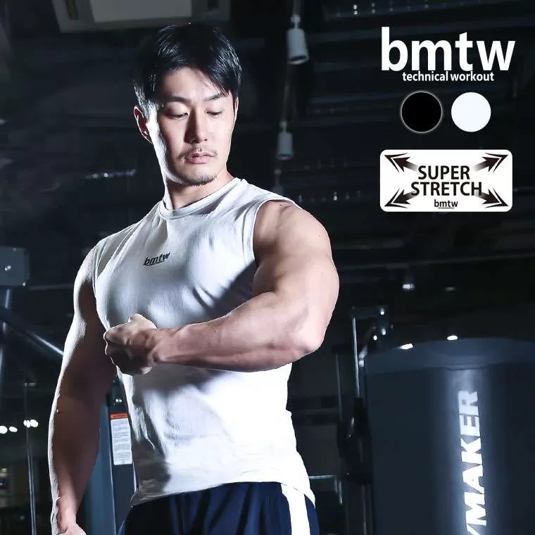 bmtwスーパーストレッチ ノースリーブ1