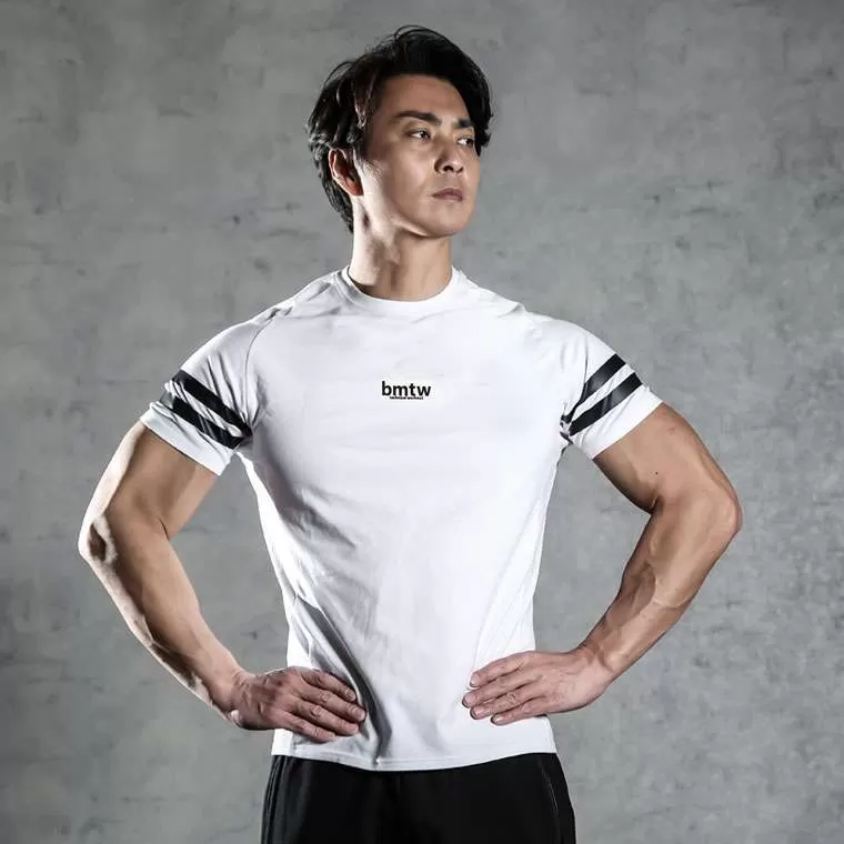 bmtwスーパーストレッチTシャツ ハーフスリーブ1