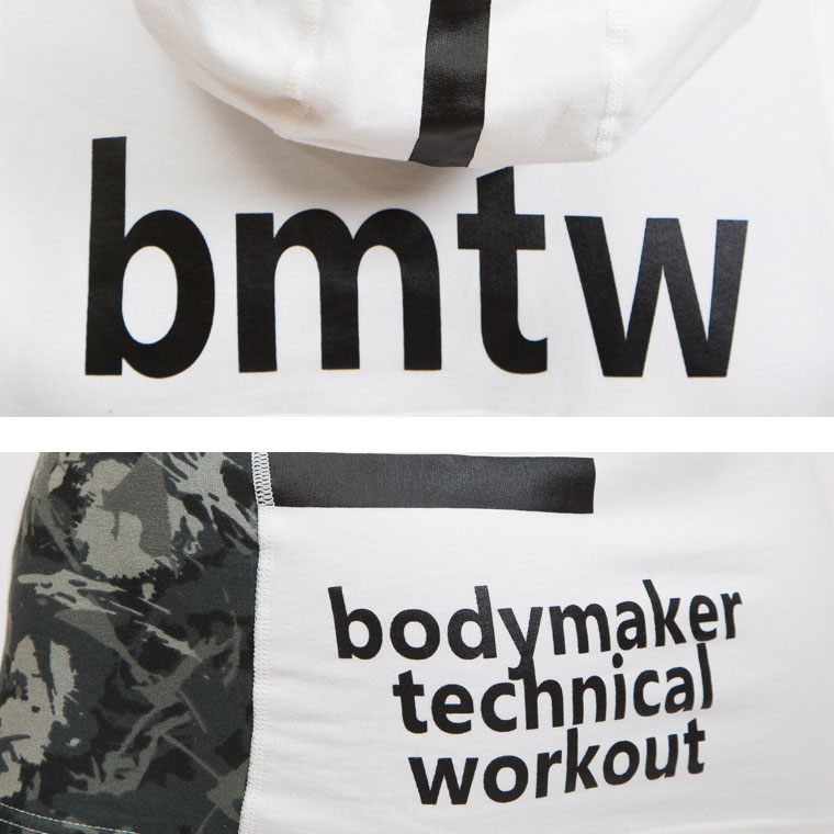 BM・GYMウェア ノースリーブフーディ