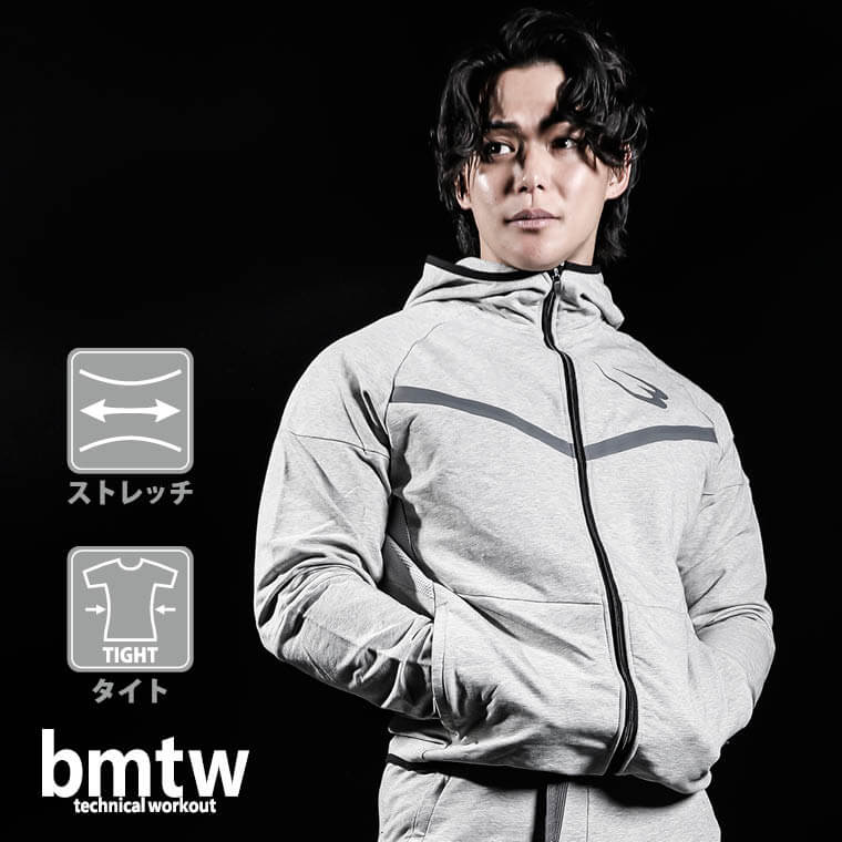bmtw GYMウェア パーカー2