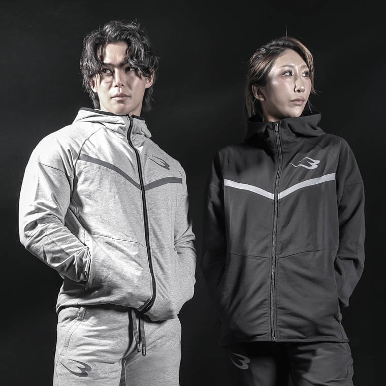 bmtw GYMウェア パーカー2