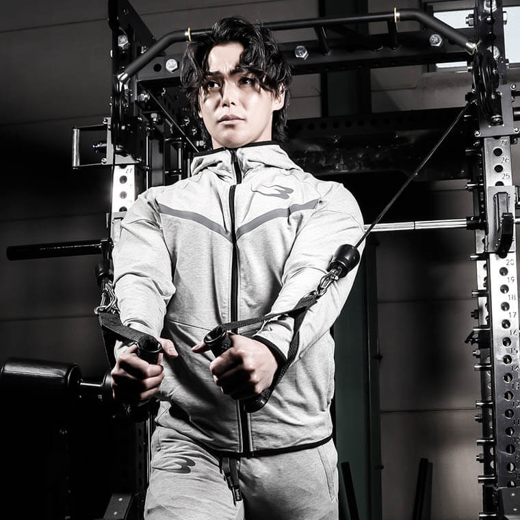 bmtw GYMウェア パーカー2