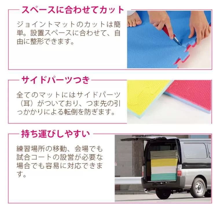 リバーシブルジョイントマット 2cm