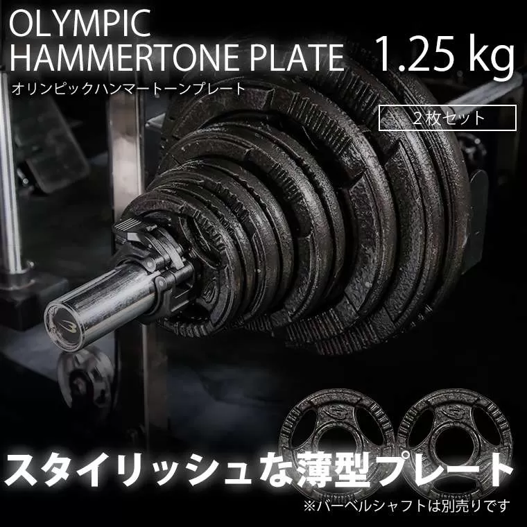 オリンピックハンマートーンプレート 1.25kg 2個セット