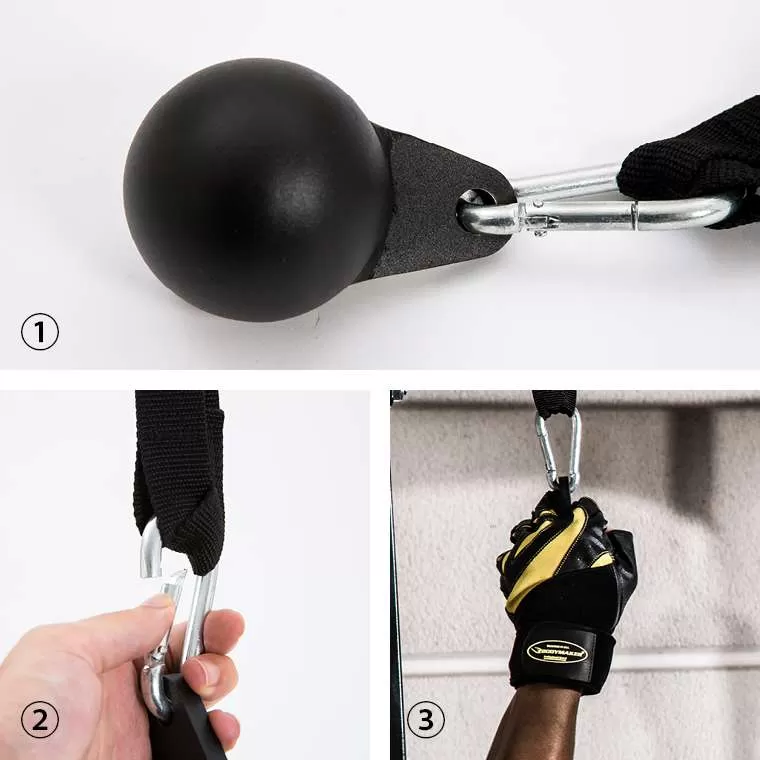 プルアップグリップボール 2個セット ブラック