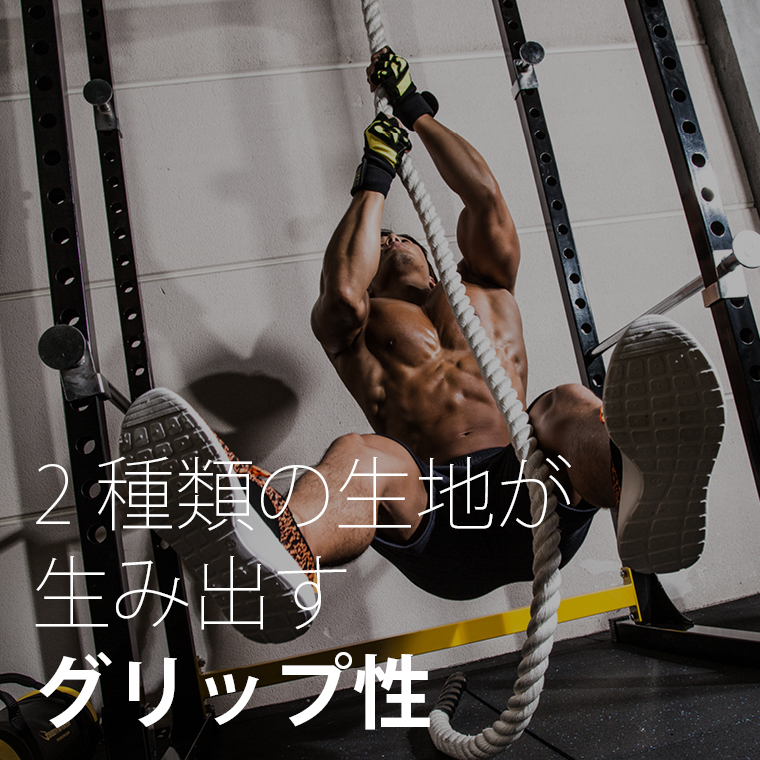 トレーニンググローブ リストラップ 指抜きタイプ ライムグリーン