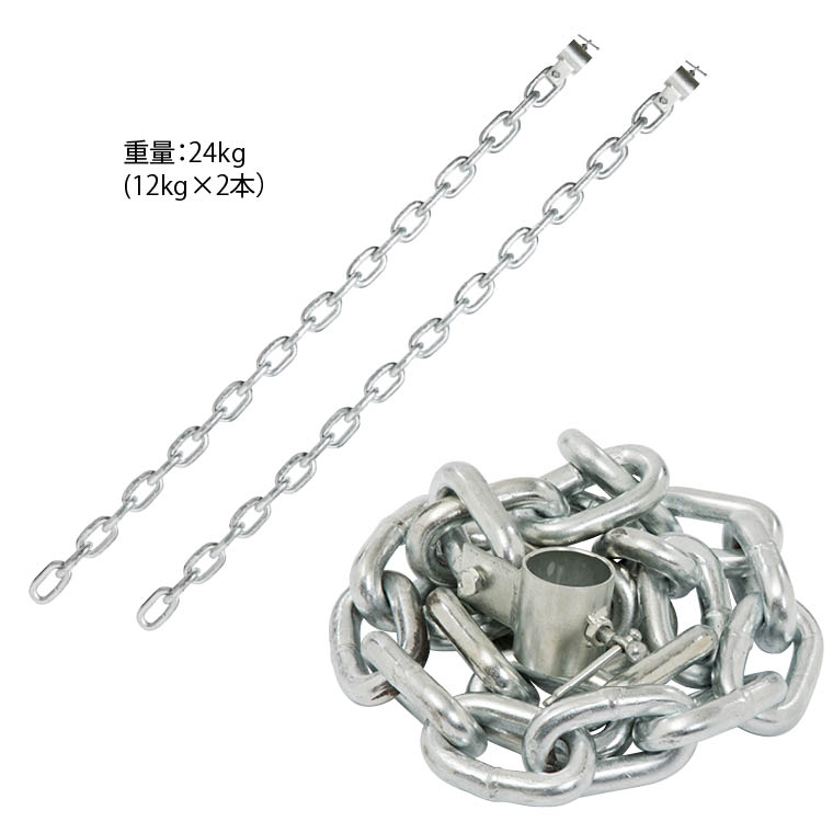 トレーニングチェーン 鎖 ジムチェーン チェーントレーニング 8kg 16kg