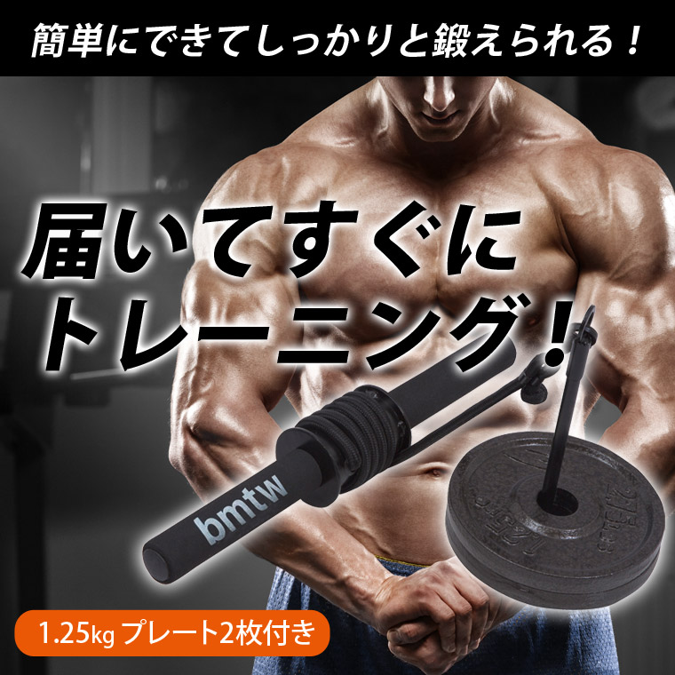 リストローラー4 ハンマートーンプレート1.25kg 2枚付き