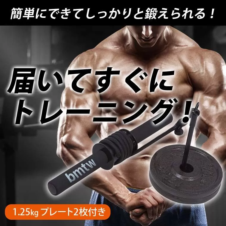 リストローラー4 ハンマートーンプレート1.25kg 2枚付き