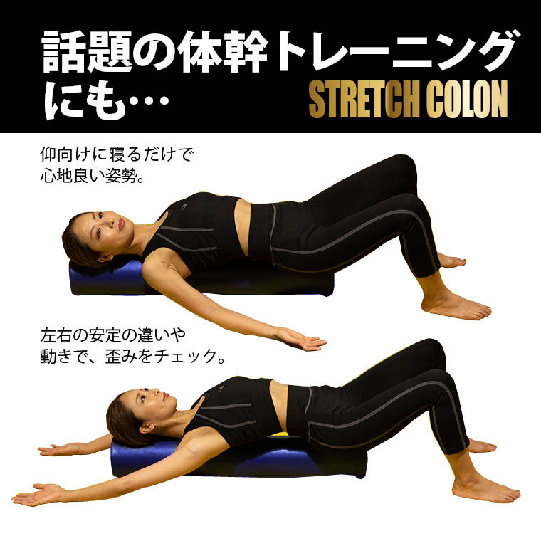 話題の体幹トレーニングにも