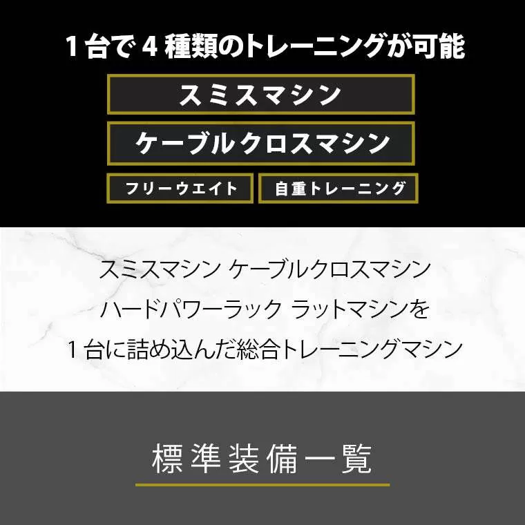トレーニングジムルームPRO Aセット2