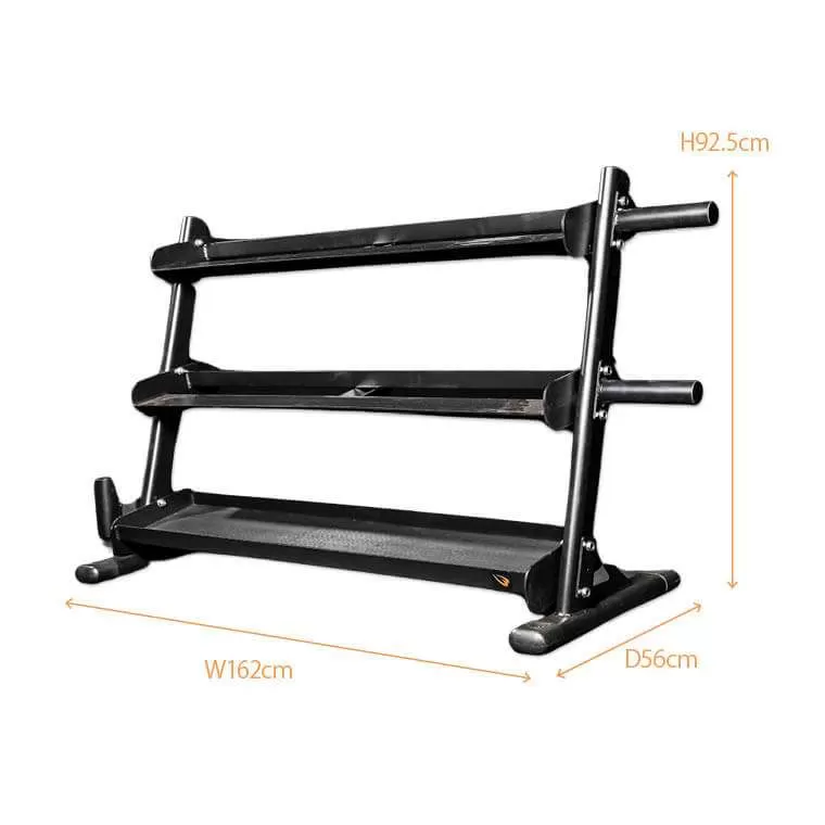 マルチダンベルラック ブラック TM227BK｜BODYMAKER（ボディメーカー）