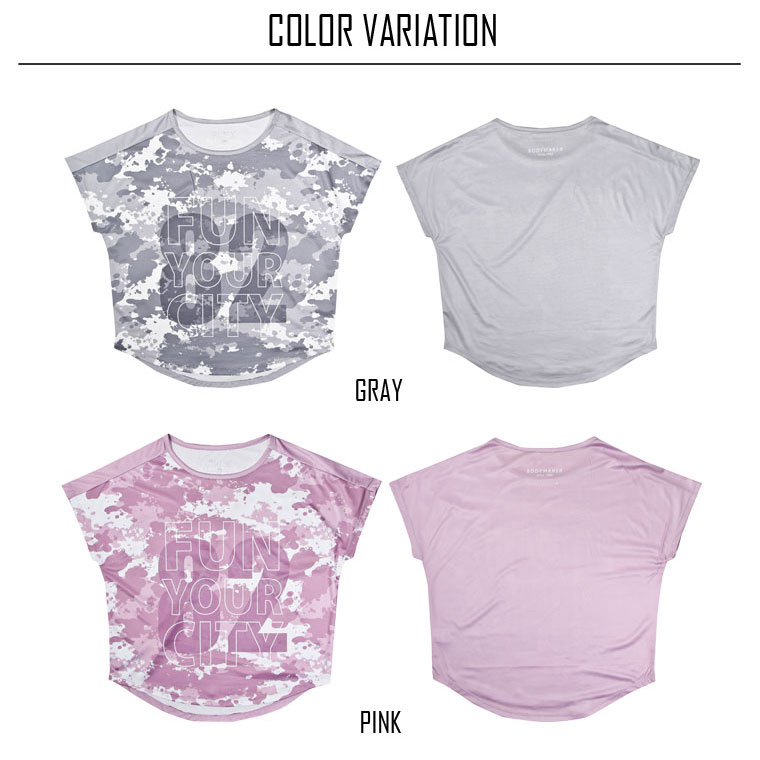 RX RUNNING DRY C WOMEN グラデーション