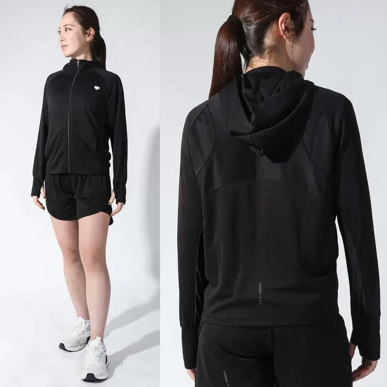 B-Heart DRYエアーメッシュ UVカット パーカー