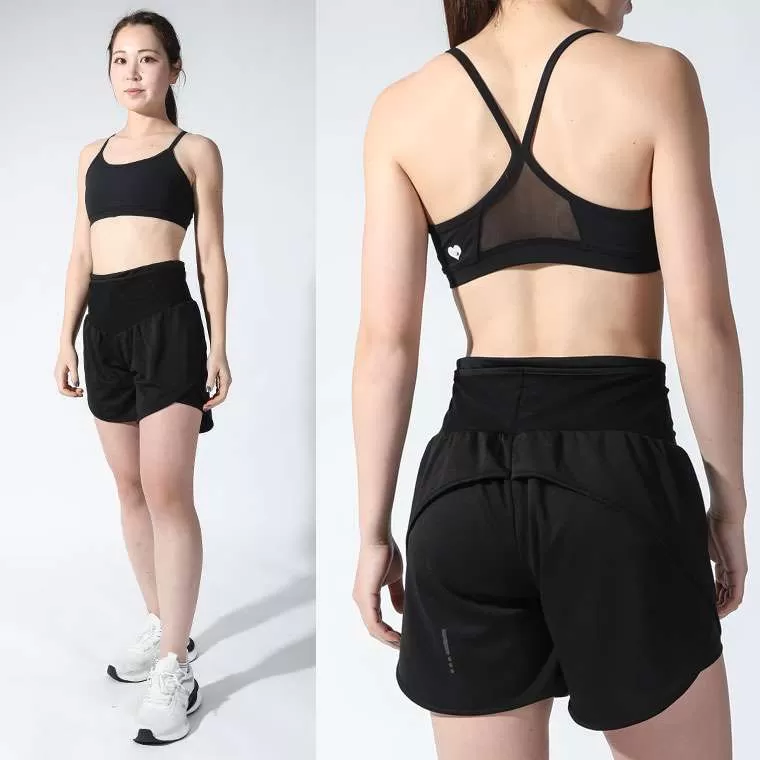 B-Heart DRYエアーメッシュ ライナー付きショートパンツ