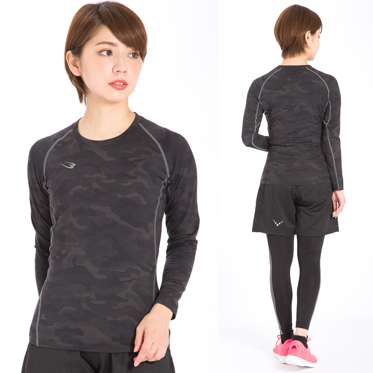 BM・WARM GEAR WOMEN ロングスリーブ ハイネック