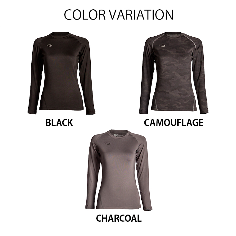 BM・WARM GEAR WOMEN ロングスリーブ ハイネック