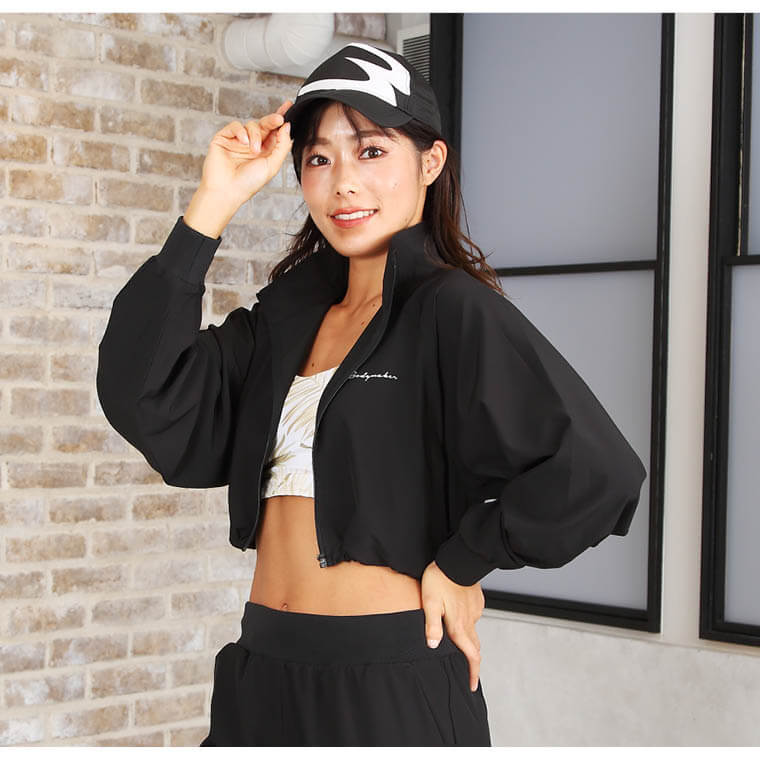 BMジャケットショート丈 WOMEN スポーツ かわいい